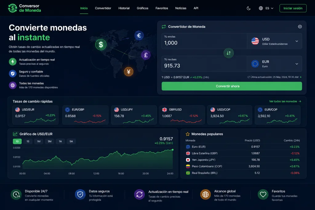 Conversor de Moneda: Seguimiento y Análisis