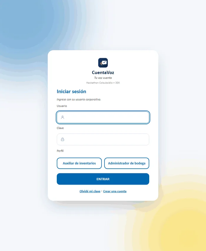 CuentaVoz: Captura y Validación de Inventario